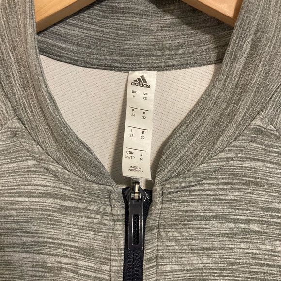 Adidas Women’s Climalite Full Zip Warm Up Jacket - Size XS - Picture 3 of 6